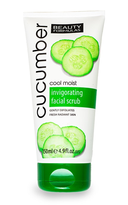 BEAUTY FORMULAS-Скраб Cucumber тонизирующий -5012251010177
