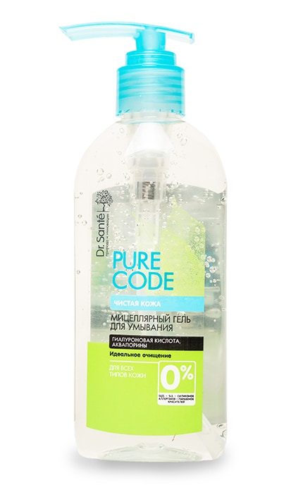 DR SANTE PURE CODE-Міцелярний гель Dr Sante Pure Code для вмивання-4823015937477