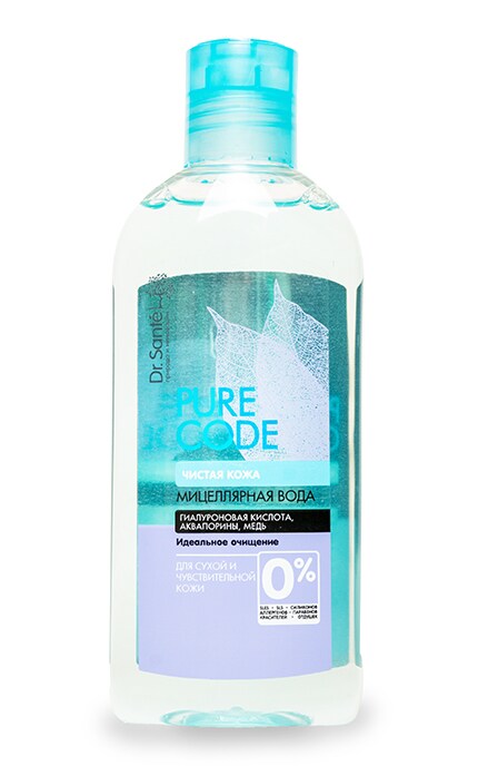 DR SANTE PURE CODE-Міцелярна вода Dr Sante Pure Code для чутливої та сухої шкіри-4823015937408