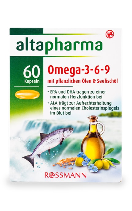 Диетическая добавка Altapharma Омега-3-6-9