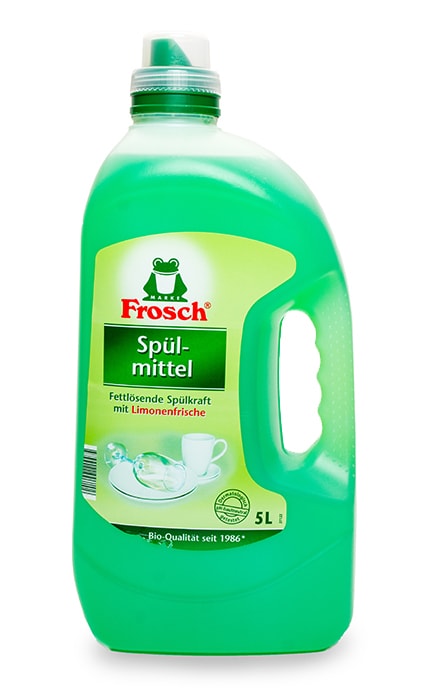 FROSCH-Рідина для миття посуду Frosch Зелений Лимон -4009175956156