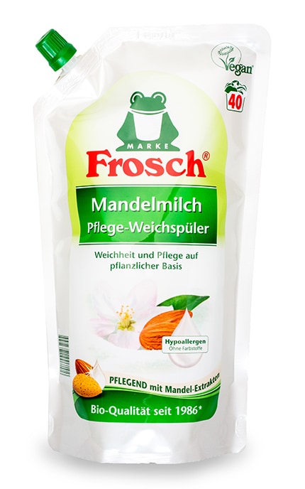 FROSCH-Кондиционер для стирки Frosch Миндальное молочко-4001499957536
