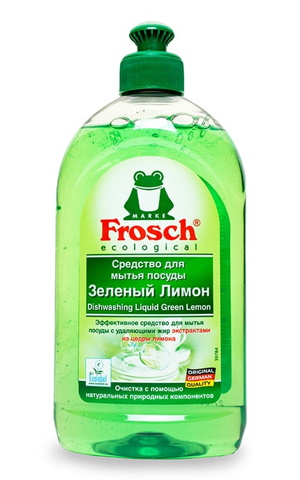 FROSCH-Средство для мытья посуды Frosch Лимон-4009175161833
