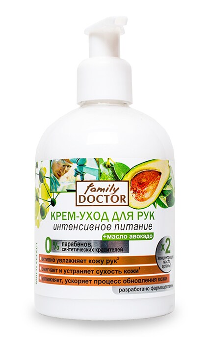 Крем для рук Family Doctor Интенсивное Питание