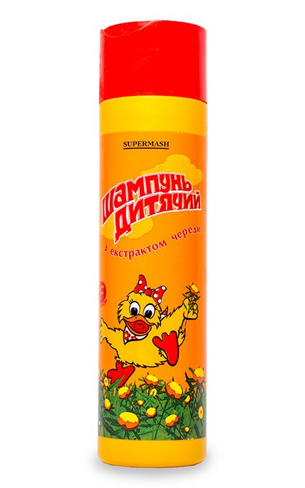 Шампунь детский Supermash с экстрактом стада 250 мл