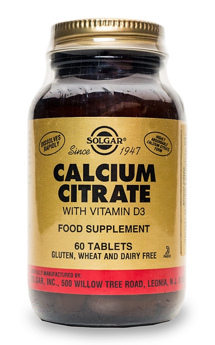 SOLGAR VITAMIN_СОЛГАР-Цитрат кальцію з вітаміном D3 Solgar таблетки-2229240000000