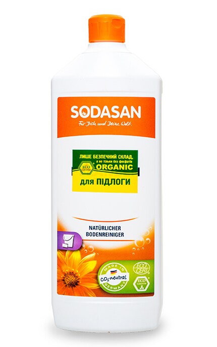 Средство для мытья пола Sodasan органическое