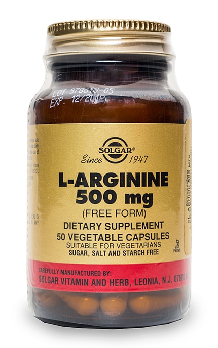 SOLGAR VITAMIN_СОЛГАР-Біологічно-активна добавка Solgar L-Аргінін капсули 500 мг-2227080000000