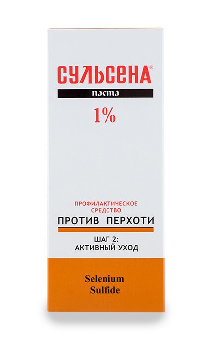 Паста Сульсена профилактическая против перхоти
