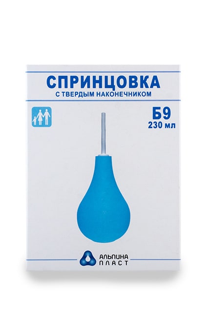 АЛЬПІНА-ПЛАСТ-Спринцовка с твердым наконечником Альпина Пласт Б9-4820205800160