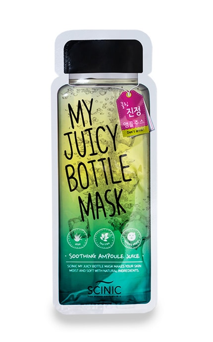 Маска для лица Scinic My Juicy Bottle успокаивающая 1 шт