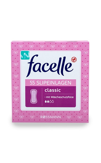 Прокладки женские ежедневные Facelle Classic 55 шт