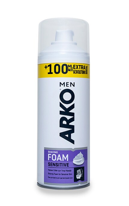 ARKO-Піна для гоління Arko Men Sensitive для чутливої шкіри-8690506346584
