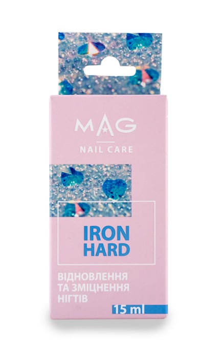 M.A.G.-Средство для ногтей MAG Iron Hard Восстановление и укрепление-4820444300506