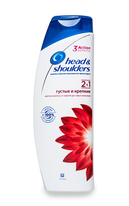 HEAD & SHOULDERS-Шампунь і бальзам-ополіскувач Head&Shoulders 2в1 Проти Лупи Густе Та Міцне, 400 мл -4084500148819
