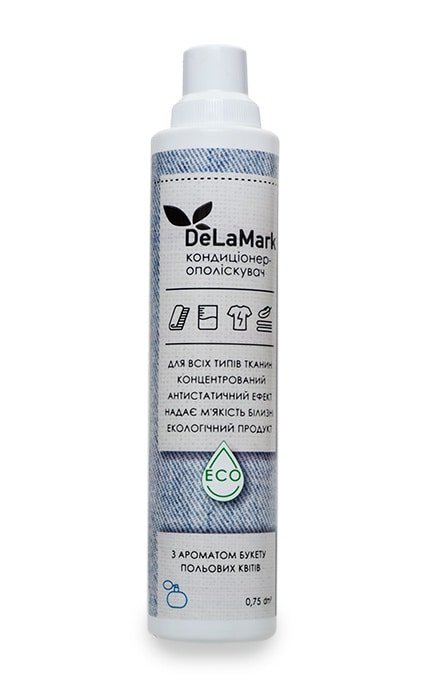 DELAMARK-Кондиціонер-ополіскувач De La Mark Royal Powder Польові квіти-4820152330550