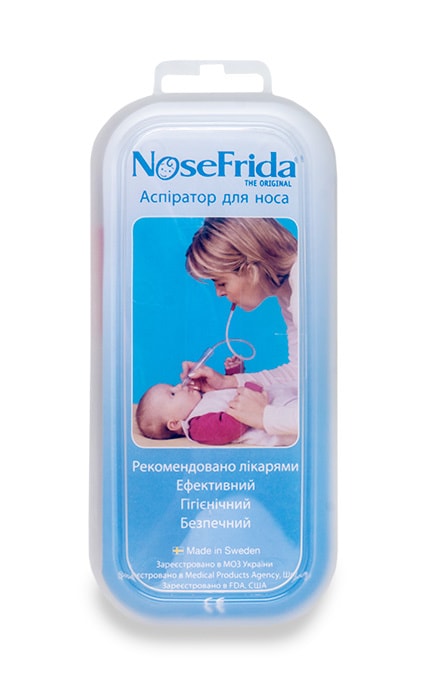 NASALPRODUKTER-Аспиратор для носа Nasalprodukter NoseFrida-7330304507138
