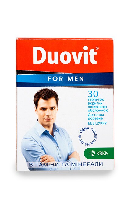 Фітовал-Дуовит для мужчин Таблетки-3838989618292