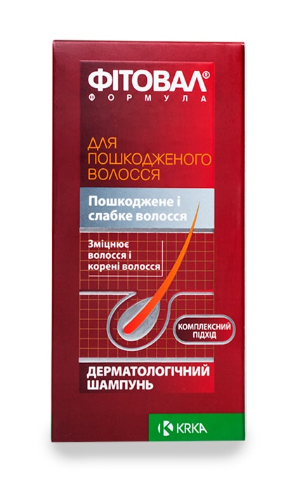 Фітовал-Шампунь дерматологический Фитовал Формула Укрепление волос и корней для поврежденных и слабых волос, 100 мл-3838989571276