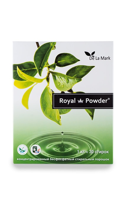 DELAMARK-Концентрований пральний порошок De La Mark Royal Powder Universal-4820152330048