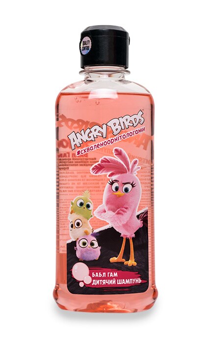ANGRY BIRDS-Шампунь Angry Birds Бабл Гам дитячий -4823080002933