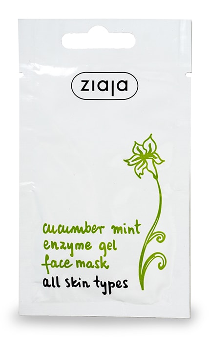 Маска для обличчя Ziaja Огірок з м'ятою