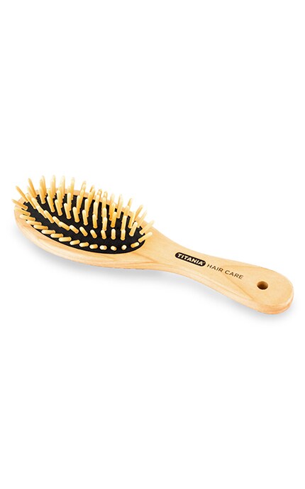 TITANIA-Щітка для волосся Titania Hair Care дерев'яна-4008576028219