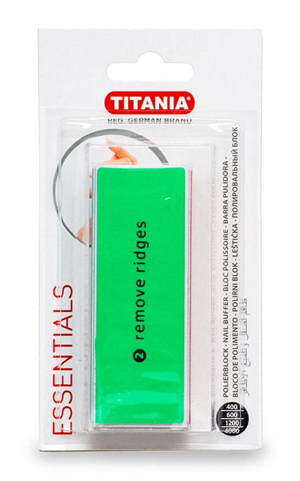 Полировочный блок для ногтей Titania Essentials 1 шт