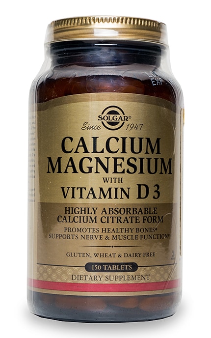 SOLGAR VITAMIN_СОЛГАР-Биологически-активная добавка Solgar Кальций-Магний с витамином D3 таблетки-2226880000000