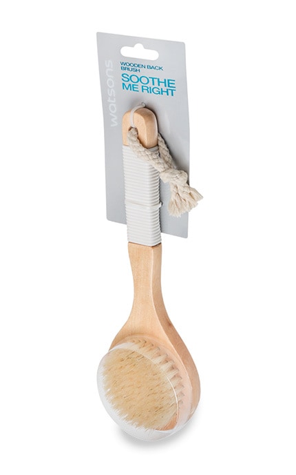 WATSONS-Щётка для сухого массажа Watsons Деревянная-4894532207787