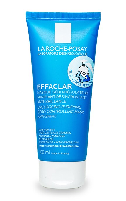 LA ROCHE-POSAY-Очищуюча себорегулююча маска La Roche-Posay Effaclar Для жирної проблемної шкіри-3337875533317