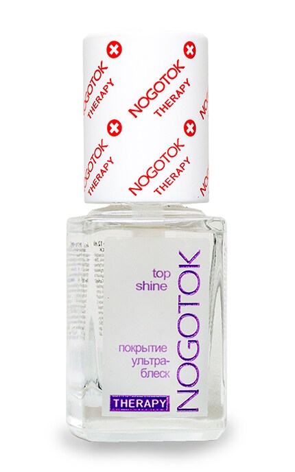 NOGOTOK-Покрытие Ультра-блеск Nogotok Therapy-4820153896833