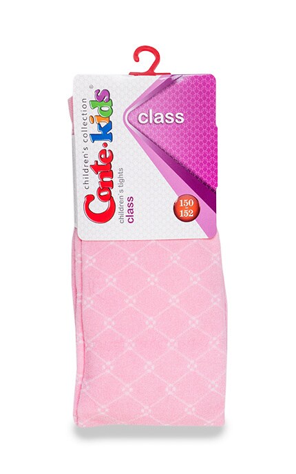 CONTE KIDS-Колготки дитячі Conte-kids Class світло-рожеві (р. 150-152) -4810226170700