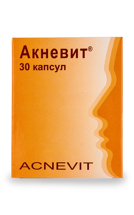 БУДЬТЕ ЗДОРОВІ-Акневіт Будьте здорові капсули для покращення стану волосся та шкіри-4820216000023