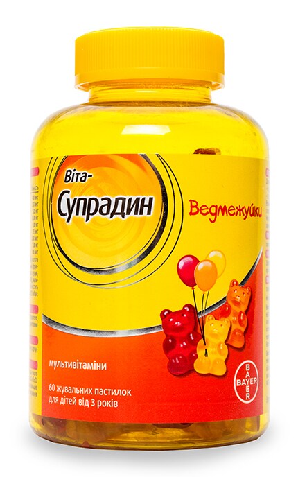 БАЙЄР-Витаминный комплекс Вита-Супрадин Ведмежуйкы-4250369506958