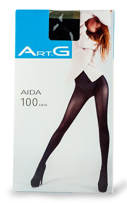 ART G-Колготки Art G Aida Nero 100 Den 2-S-4820040104553