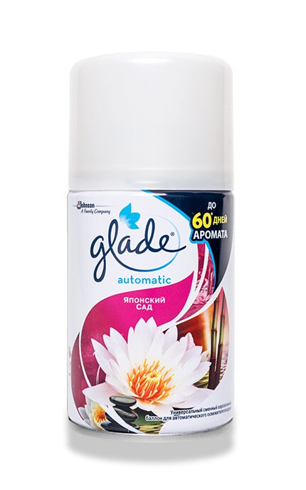 GLADE-Змінний балон до освіжувача повітря Glade Autmatic Японський сад-5000204900873