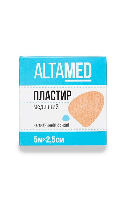 ALTAMED-Пластырь медицинский Altamed катушечный на тканевой основе -4820184601215