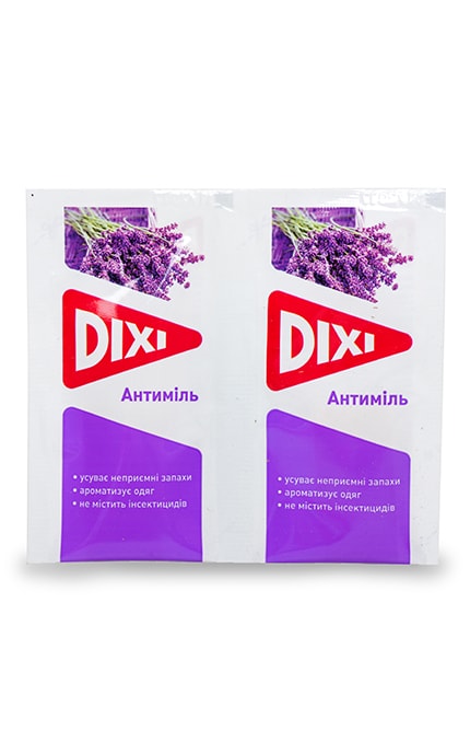 DIXI-Средство дезодорирующее Dixi Антимоль с натуральным маслом лаванды-4820017661874