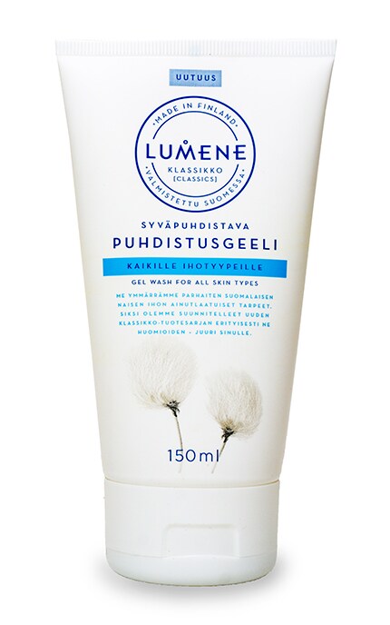 LUMENE-Гель для глубокого очищения Lumene Klassikko для всех типов кожи-6412600813357
