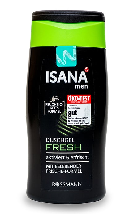 ISANA MEN-Гель для душа Isana Fresh для мужчин-4305615614168