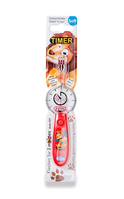WATSONS-Зубная щетка Watsons с таймером Bunch Soft 3+ детская-4894532741892