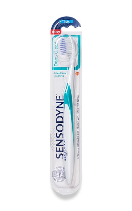 SENSODYNE-Зубная щетка Sensodyne Глубокое очищение Мягкая-5054563029669