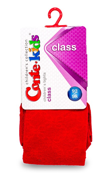 CONTE KIDS-Колготки дитячі Conte-kids Class Бордо (р. 92-98) -4810226024164