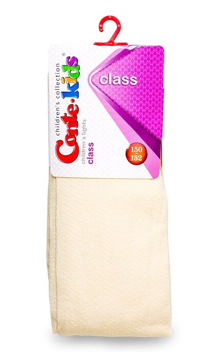 CONTE KIDS-Колготки дитячі Conte-kids Class Бежеві (р. 150-152) -4810226023914