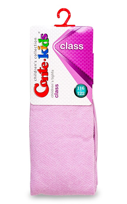 CONTE KIDS-Колготки детские Conte-kids Class Сиреневые (р. 116-122)-4810226023464