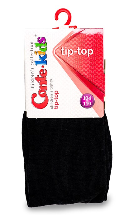 CONTE KIDS-Колготки дитячі Conte-kids Tip-top Чорні (р. 104-110) -4810226017272