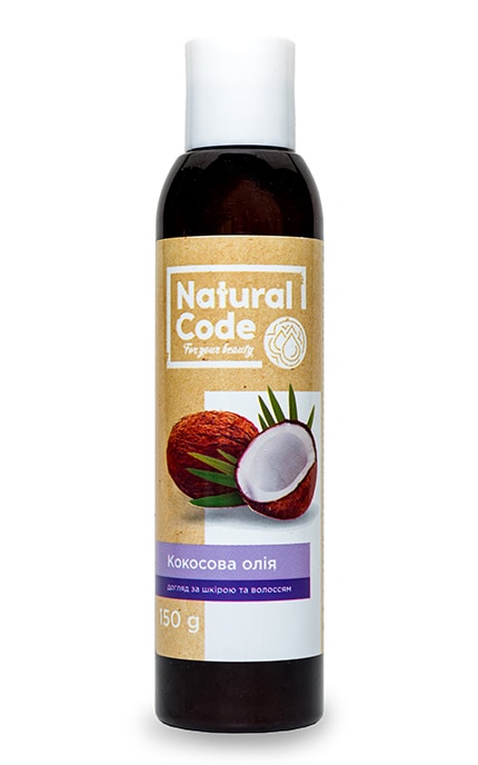 NATURAL CODE-Олія кокосова Natural code Косметична-4820174891367