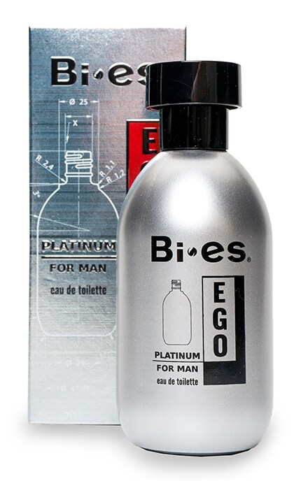BI-ES-Туалетна вода для чоловіків Bi-Es Ego Platinum Men -5907699480524