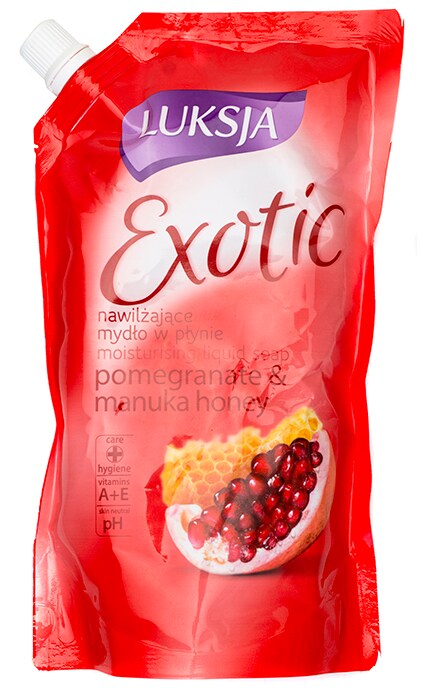 LUKSJA-Крем-мыло жидкое Luksja Exotic Гранат и мед чайного дерева Манука-5900998005955